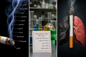 مواد شیمیایی موجود در سیگار